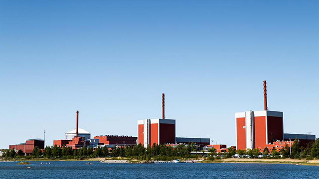 Olkiluoto nuclear power plant in Finland